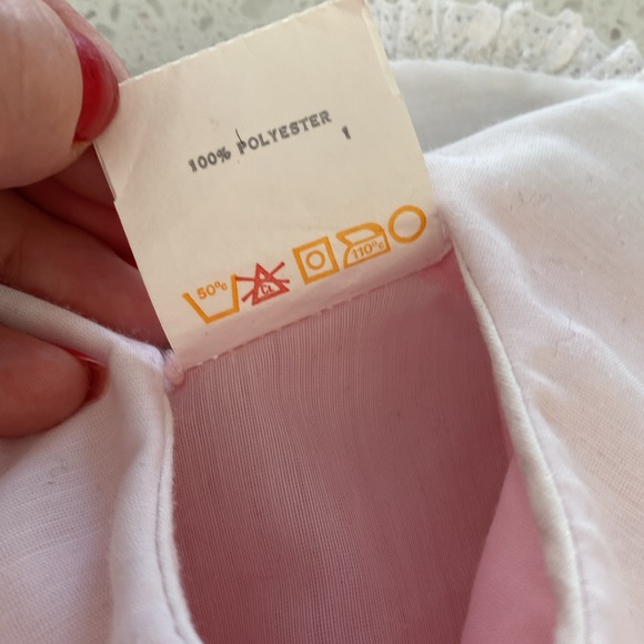 VINTAGE MOTHER’s PET BY CLAURE BELL toddler dress pink embroidery lace 3X rare - Picture 4 of 7